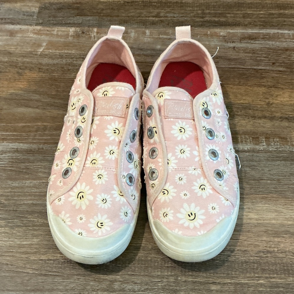 Blowfish Kids Floral Pink Slip-On Sneakers